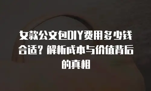 女款公文包DIY费用多少钱合适？解析成本与价值背后的真相