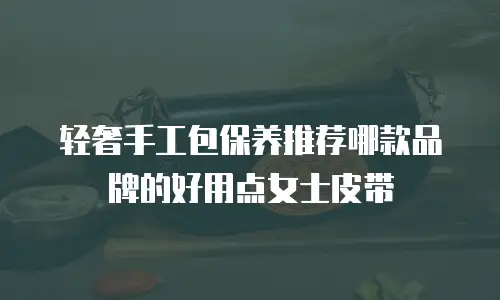 轻奢手工包保养推荐哪款品牌的好用点女士皮带