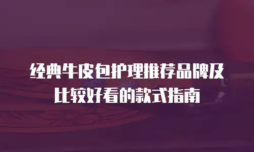 经典牛皮包护理推荐品牌及比较好看的款式指南