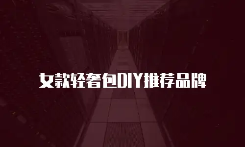 女款轻奢包DIY推荐品牌