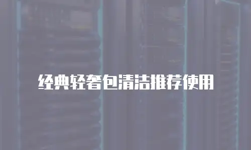 经典轻奢包清洁推荐使用