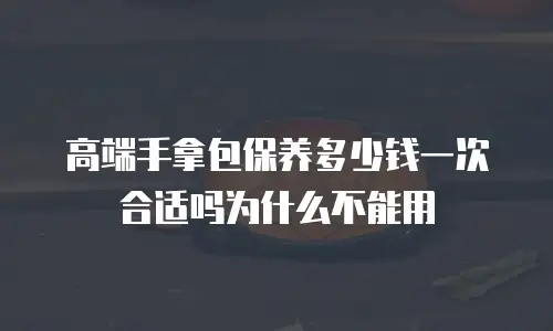 高端手拿包保养多少钱一次合适吗为什么不能用