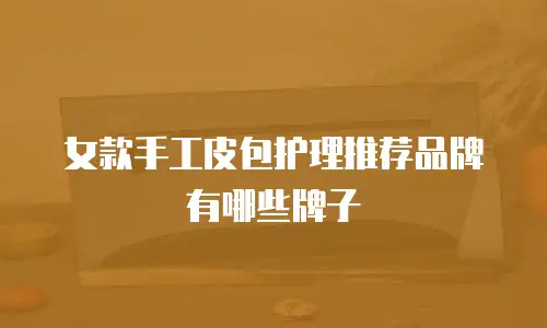 女款手工皮包护理推荐品牌有哪些牌子