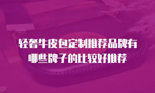 轻奢牛皮包定制推荐品牌有哪些牌子的比较好推荐