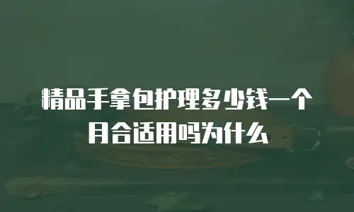 精品手拿包护理多少钱一个月合适用吗为什么