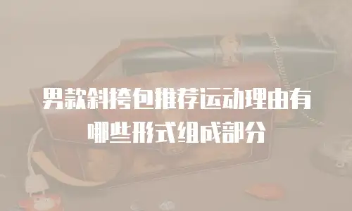 男款斜挎包推荐运动理由有哪些形式组成部分