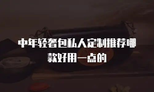中年轻奢包私人定制推荐哪款好用一点的