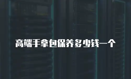 高端手拿包保养多少钱一个