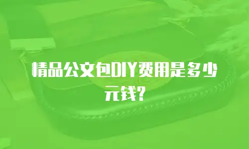 精品公文包DIY费用是多少元钱？