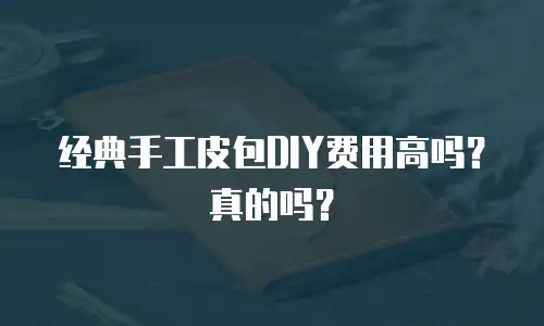 经典手工皮包DIY费用高吗？真的吗？