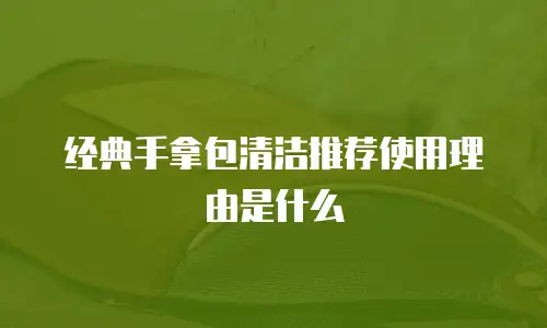 经典手拿包清洁推荐使用理由是什么