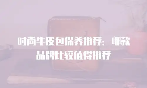 时尚牛皮包保养推荐：哪款品牌比较值得推荐