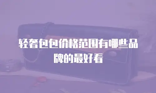 轻奢包包价格范围有哪些品牌的最好看