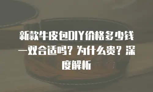 新款牛皮包DIY价格多少钱一双合适吗？为什么贵？深度解析