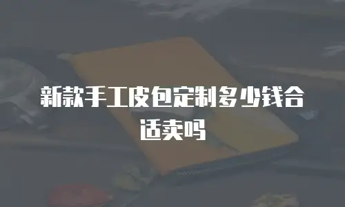 新款手工皮包定制多少钱合适卖吗