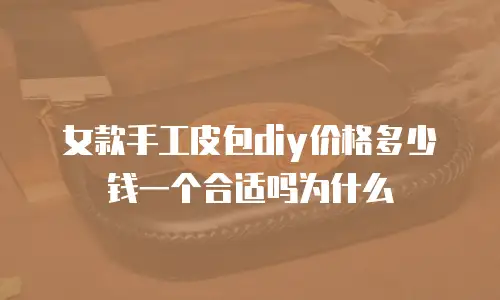 女款手工皮包diy价格多少钱一个合适吗为什么