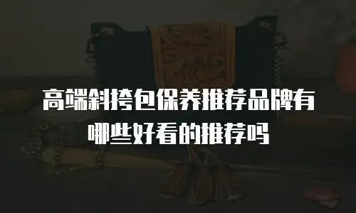 高端斜挎包保养推荐品牌有哪些好看的推荐吗