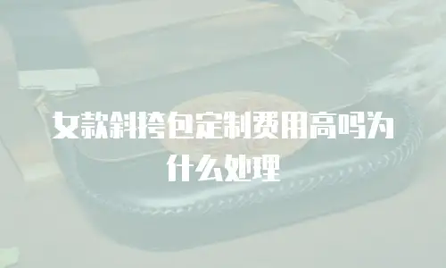 女款斜挎包定制费用高吗为什么处理