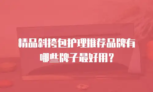 精品斜挎包护理推荐品牌有哪些牌子最好用？