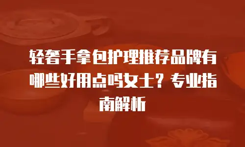 轻奢手拿包护理推荐品牌有哪些好用点吗女士？专业指南解析