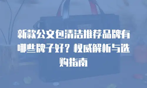 新款公文包清洁推荐品牌有哪些牌子好？权威解析与选购指南