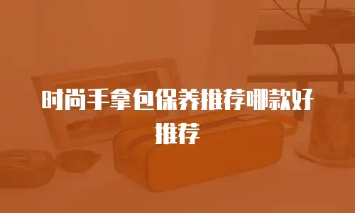 时尚手拿包保养推荐哪款好推荐