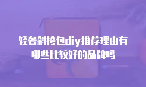 轻奢斜挎包diy推荐理由有哪些比较好的品牌吗