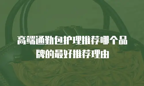 高端通勤包护理推荐哪个品牌的最好推荐理由