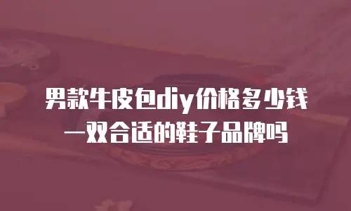 男款牛皮包diy价格多少钱一双合适的鞋子品牌吗