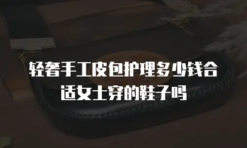 轻奢手工皮包护理多少钱合适女士穿的鞋子吗