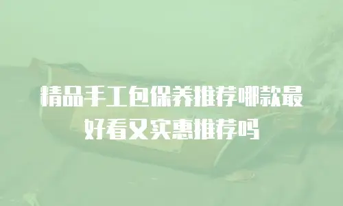 精品手工包保养推荐哪款最好看又实惠推荐吗