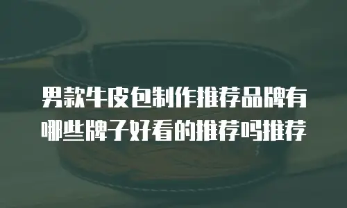 男款牛皮包制作推荐品牌有哪些牌子好看的推荐吗推荐