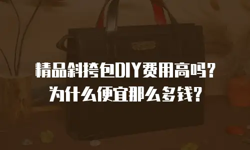 精品斜挎包DIY费用高吗？为什么便宜那么多钱？