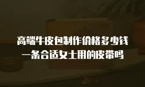 高端牛皮包制作价格多少钱一条合适女士用的皮带吗