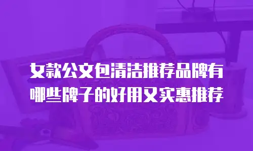 女款公文包清洁推荐品牌有哪些牌子的好用又实惠推荐