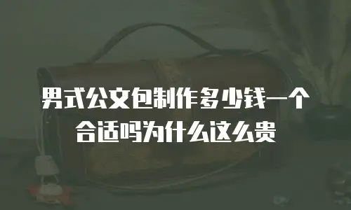 男式公文包制作多少钱一个合适吗为什么这么贵