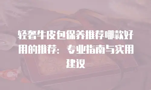 轻奢牛皮包保养推荐哪款好用的推荐：专业指南与实用建议