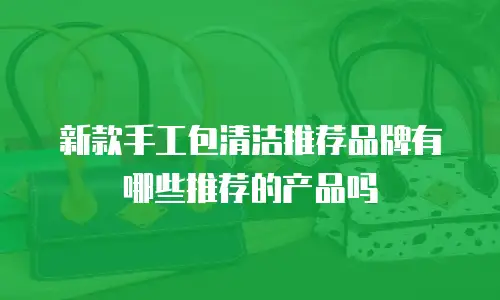 新款手工包清洁推荐品牌有哪些推荐的产品吗