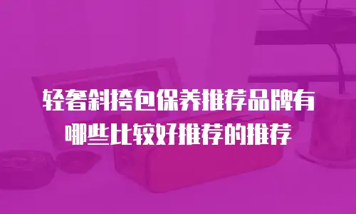 轻奢斜挎包保养推荐品牌有哪些比较好推荐的推荐