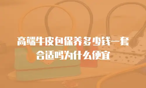高端牛皮包保养多少钱一套合适吗为什么便宜