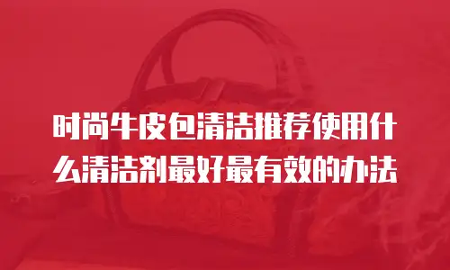 时尚牛皮包清洁推荐使用什么清洁剂最好最有效的办法
