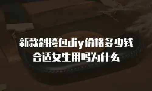 新款斜挎包diy价格多少钱合适女生用吗为什么