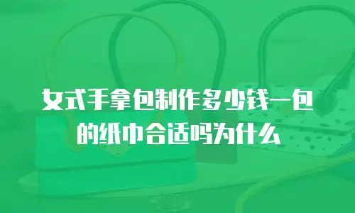 女式手拿包制作多少钱一包的纸巾合适吗为什么
