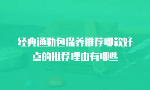 经典通勤包保养推荐哪款好点的推荐理由有哪些