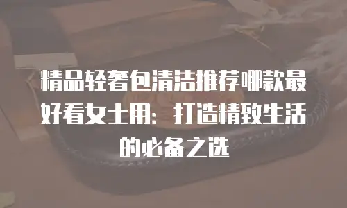 精品轻奢包清洁推荐哪款最好看女士用：打造精致生活的必备之选
