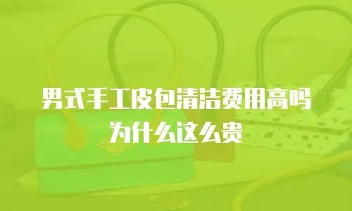 男式手工皮包清洁费用高吗为什么这么贵