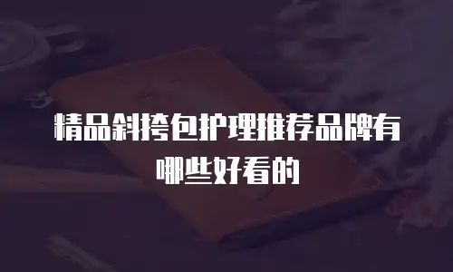 精品斜挎包护理推荐品牌有哪些好看的