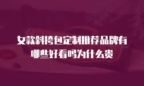 女款斜挎包定制推荐品牌有哪些好看吗为什么贵