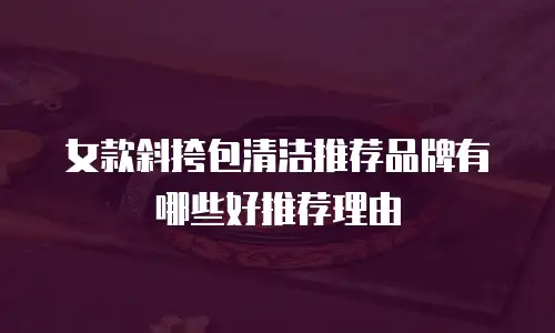 女款斜挎包清洁推荐品牌有哪些好推荐理由
