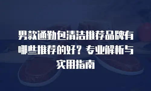 男款通勤包清洁推荐品牌有哪些推荐的好？专业解析与实用指南